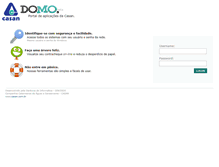 Tablet Screenshot of domo.casan.com.br
